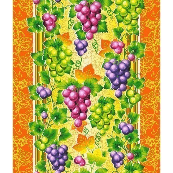 Полотенце вафельное Виноград 50х70