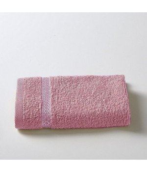Салфетка махровая "KARNA" PETEK Грязно-розовая 30x30
