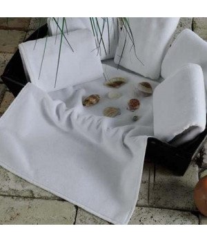 Полотенце махровое гостиничное "KARNA" EPONJ Белое 70x140